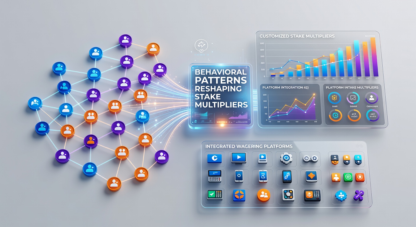 User interface screenshot of customized stake multiplier settings on a digital wagering app