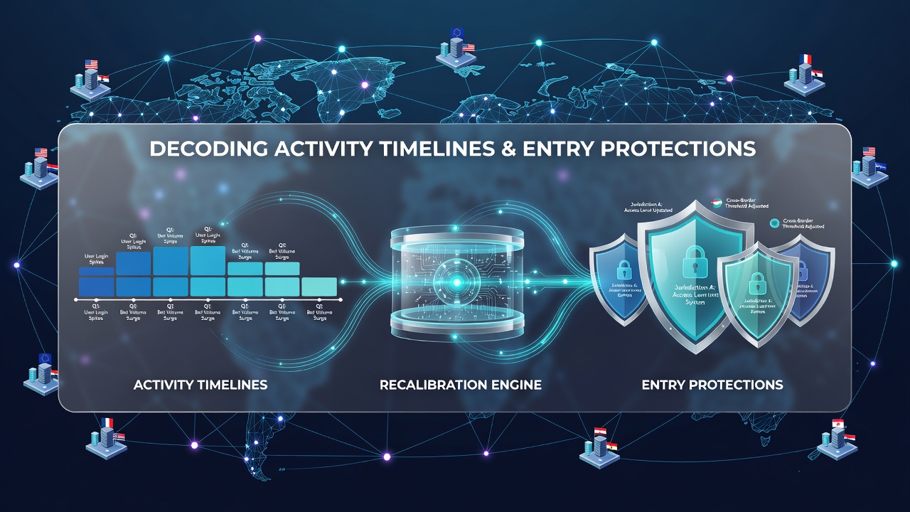 Diagram showing activity timeline adjustments across international wagering platforms