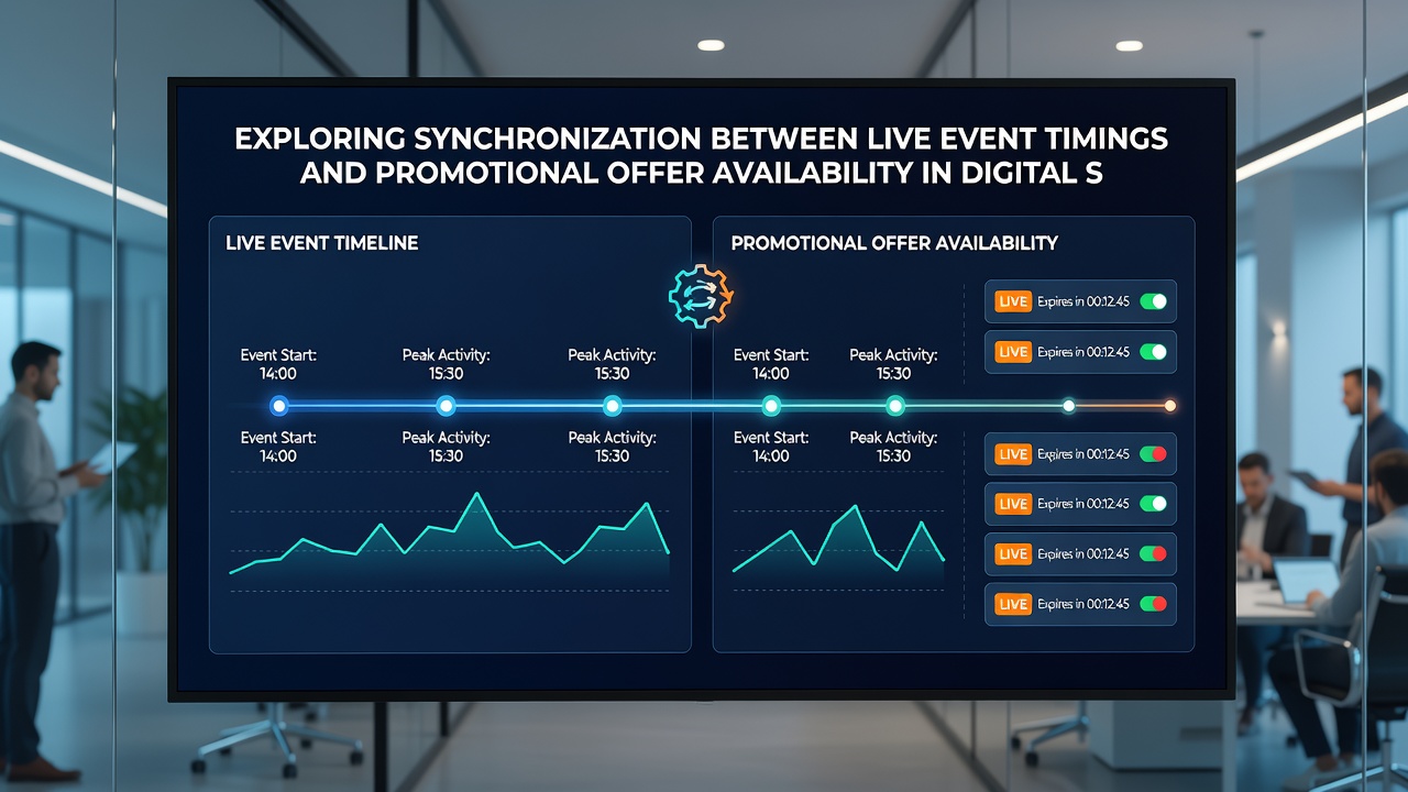 Analytics dashboard showing correlations between live sports event timings and promotional claim rates across multiple time zones