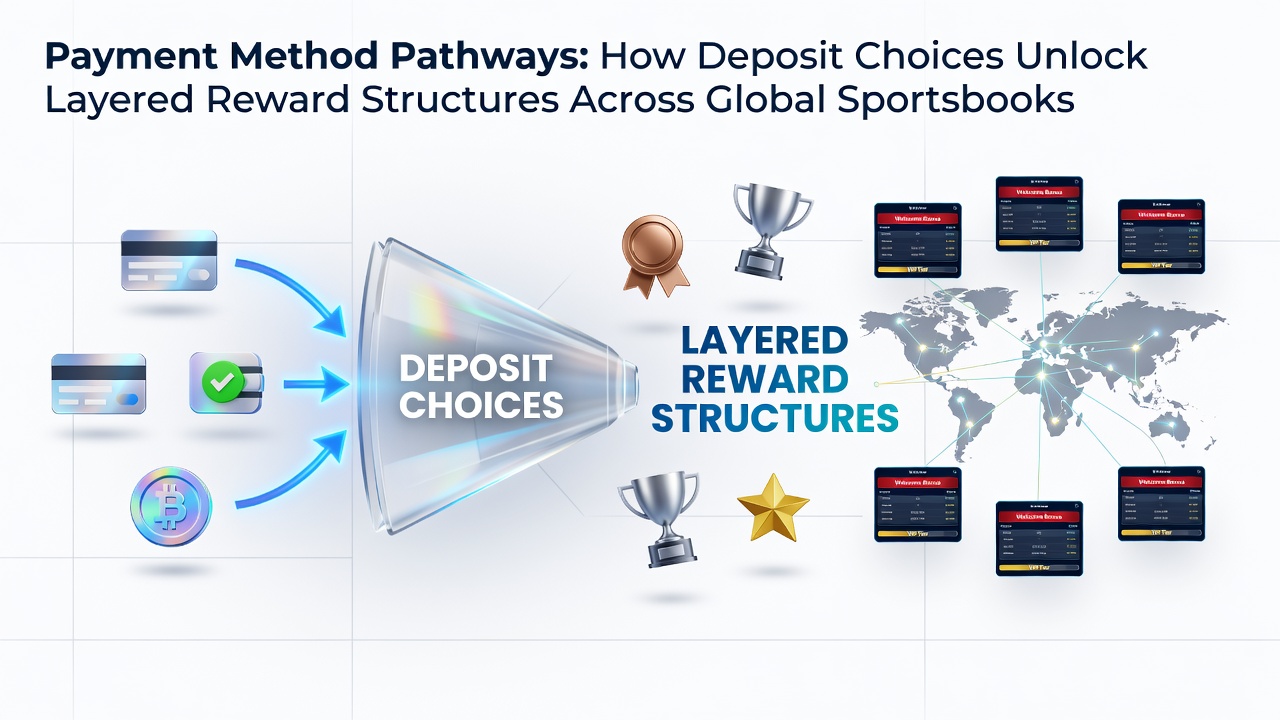 Infographic illustrating payment method tiers and corresponding reward unlock sequences