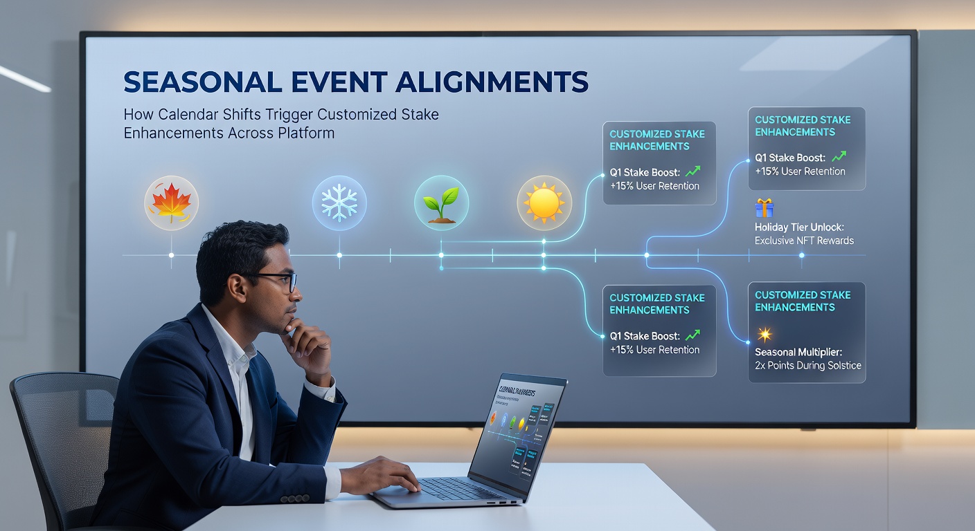 Platform segmentation and stake customization during seasonal transitions